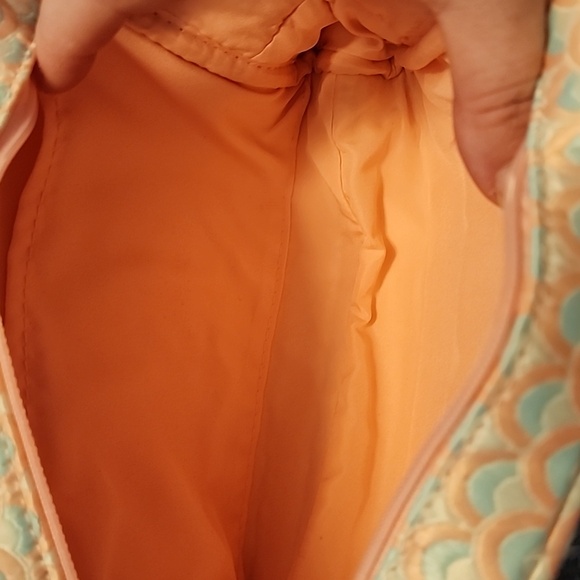 BVLGARI PARFUMS Blue and Pink Cosmetic Bag - Picture 4 of 5